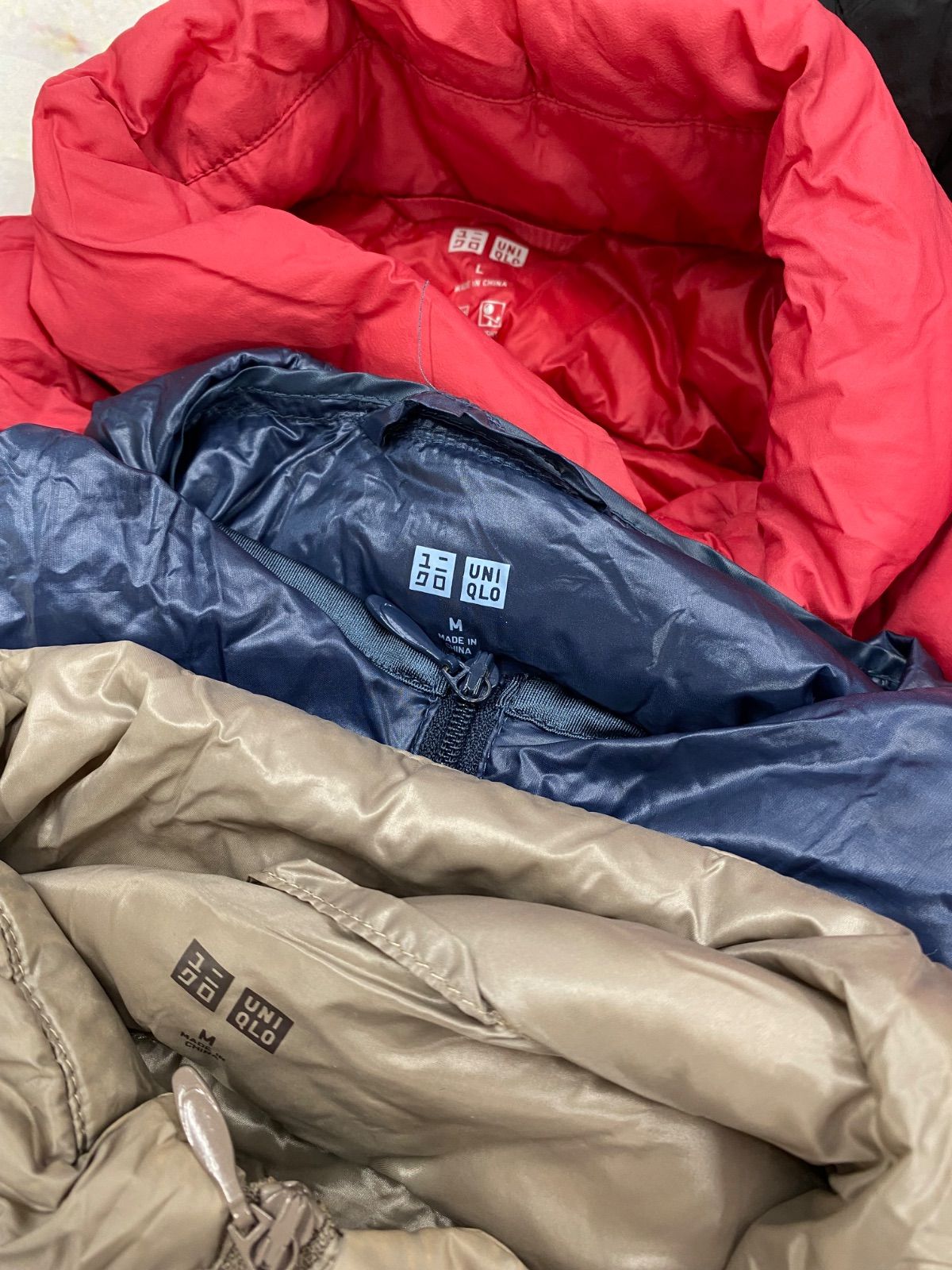 S196 レディース ユニクロダウン おまとめ 12点 ジップアップ ライブダウン