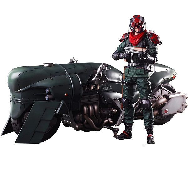 ファイナルファンタジーVII リメイク PLAY ARTS改 上級バイク警備兵 バイクSET フィギュア スクウェア エニックス FF
