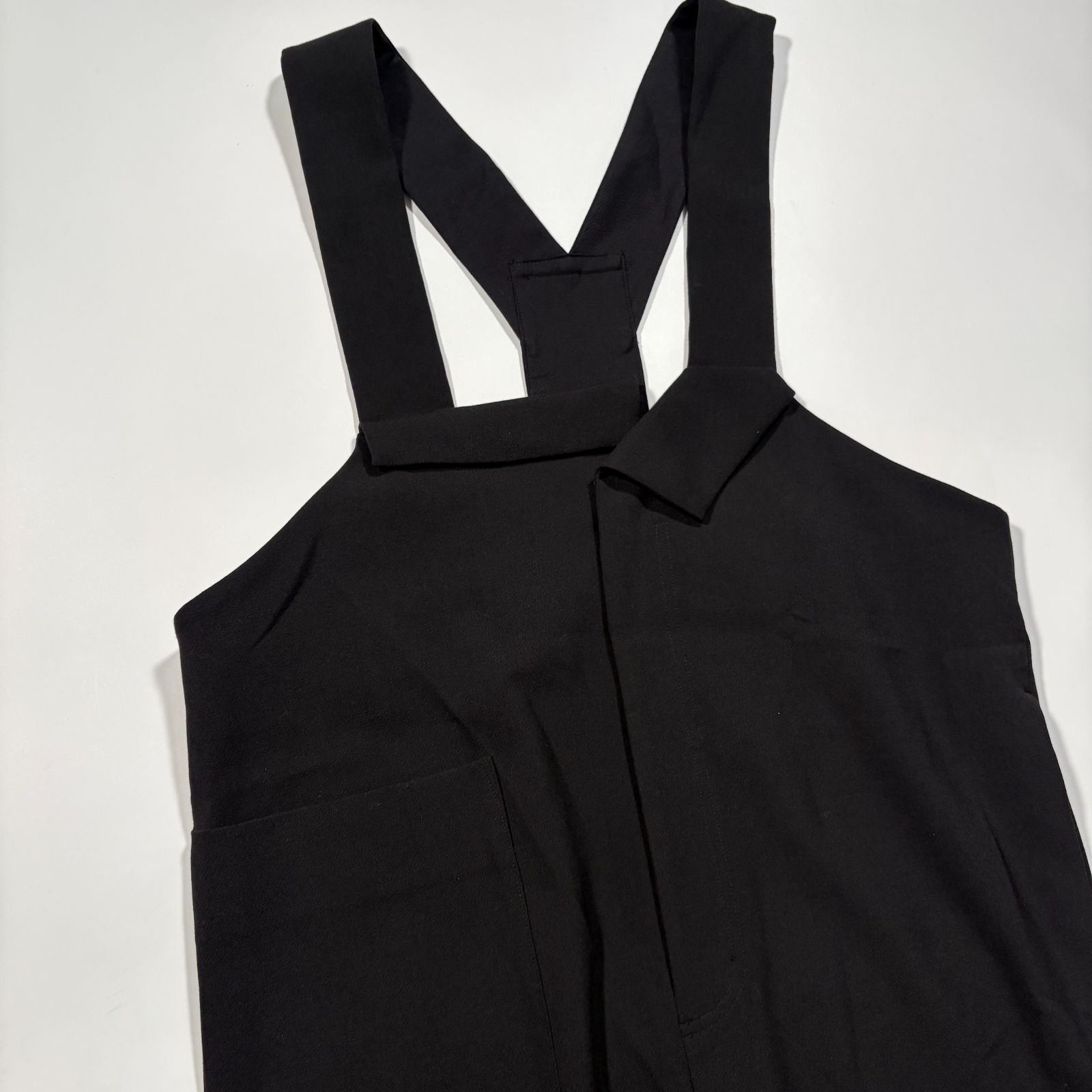 ENFOLD エンフォルド 2025 STRAIGHT JUMPER-SKIRT ストレート ジャンパースカート ブラック 38サイズ