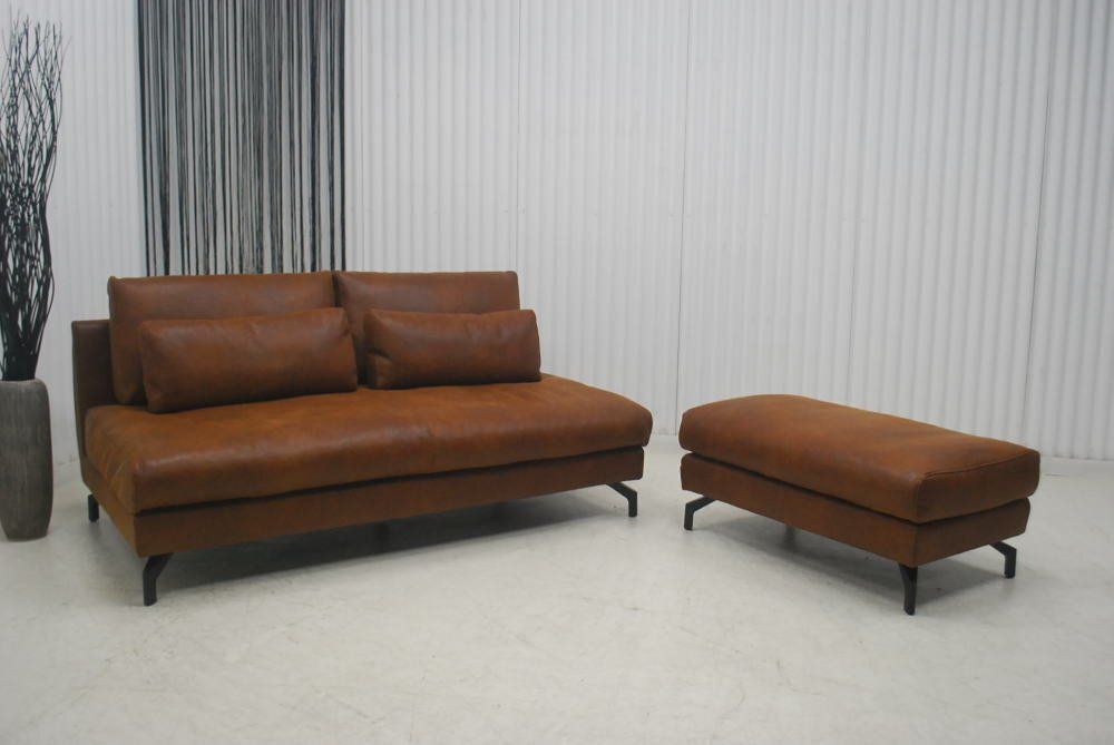 オットマンセット ブラウン