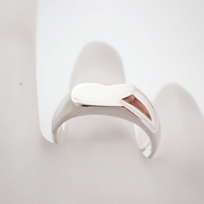 ティファニー 925 シグネット ハート リング /12号/j76-67 - メルカリ