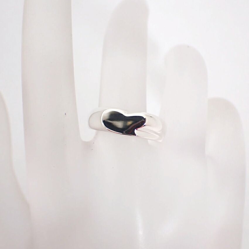 ティファニー　　シグネットハートリング925 9号 中古】TIFFANY/ティファニー 925 シグネット ハート リング /9号/j18-5