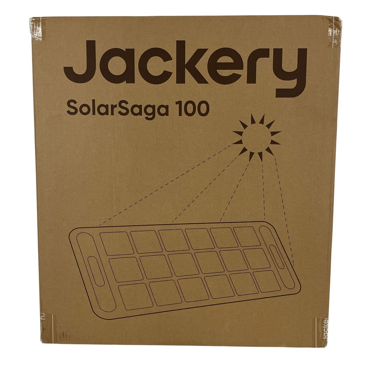 Jackery JS 100 F W ソーラーパネル SolarSaga IBC技術 軽量 IP 68防水 折りたたみ式 アウトドア キャンプ