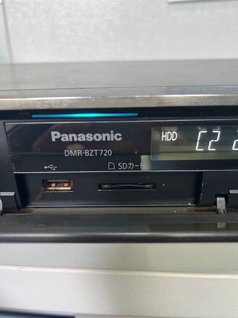 Panasonic ブルーレイレコーダー DMR-BZT720 品 動作未確認 【公式通販】
