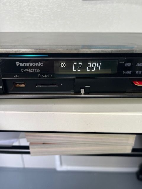 Panasonic ブルーレイレコーダー DMR-BZT720 品 動作未確認 【公式通販】