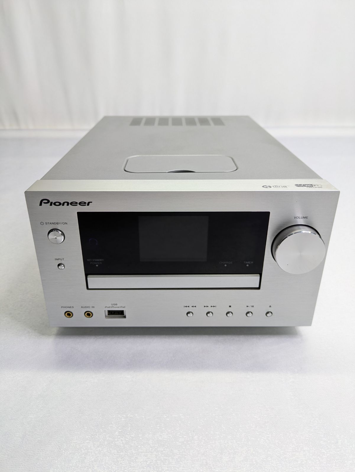 動作 済み pioneer パイオニア X-HM81-S CDコンポ iPod チューナー CD