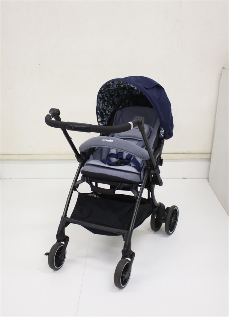 スゴカルSwitch plus エッグショック earth XL オーシャンブルー コンビ ハイシート53cm 生後1ヶ月~ クリーニング済み B4811367