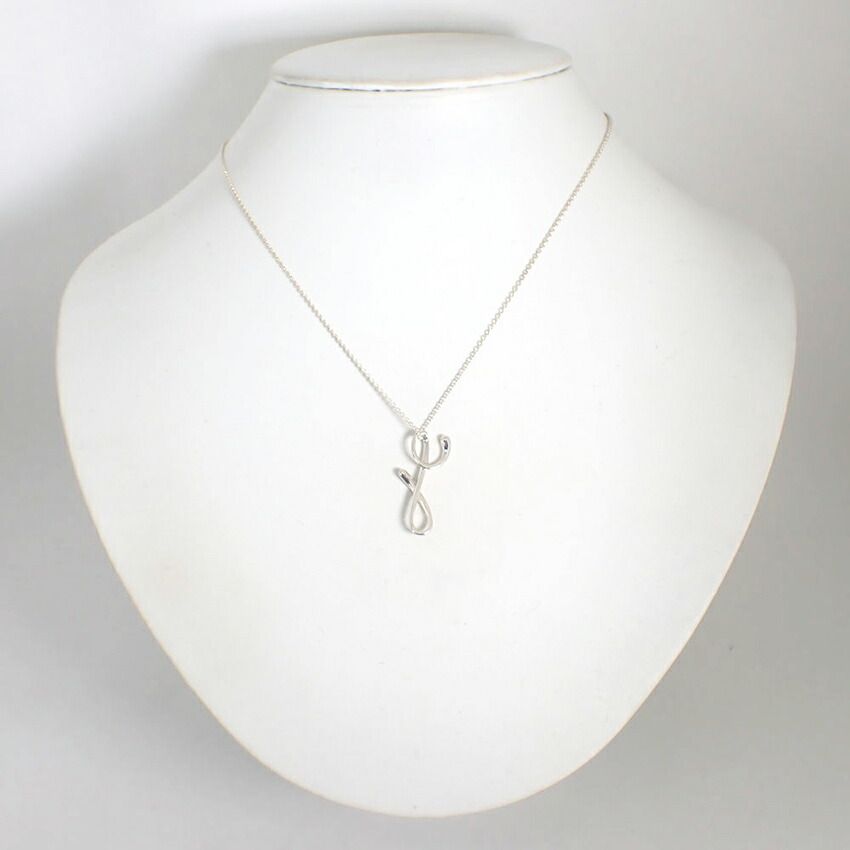 ティファニー 925 イニシャルｙ ペンダント ネックレス j78-83