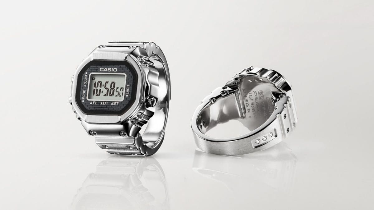 CASIO RING WATCH CRW-001-1JR