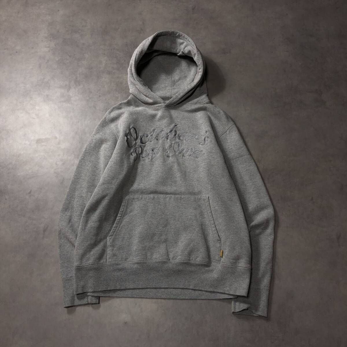 GQ3971 OCTOBER S VERY OWN カナダ製 スウェットパーカー L グレー系 OVO オクトーバーズ ベリーオウン