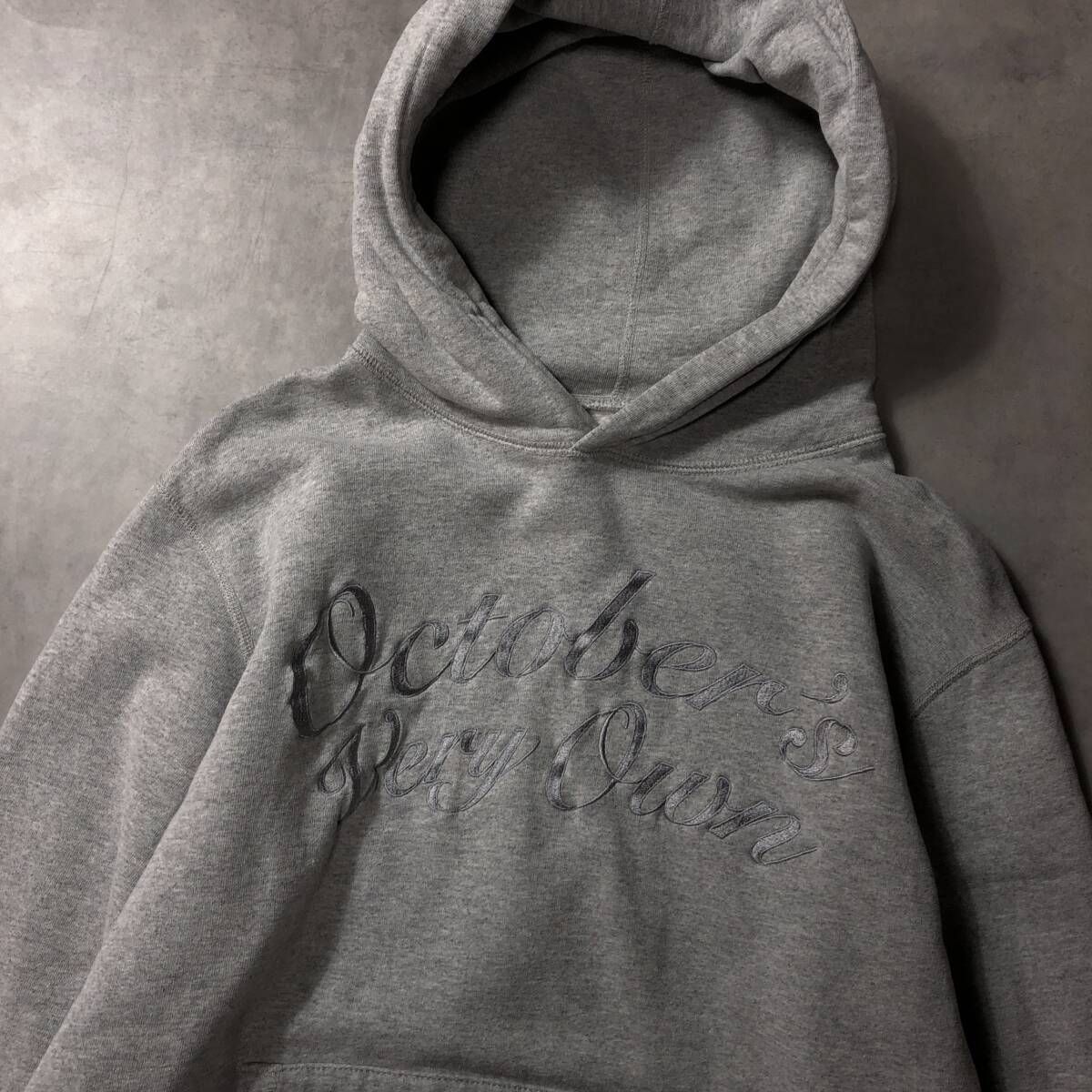 GQ3971 OCTOBER S VERY OWN カナダ製 スウェットパーカー L グレー系 OVO オクトーバーズ ベリーオウン