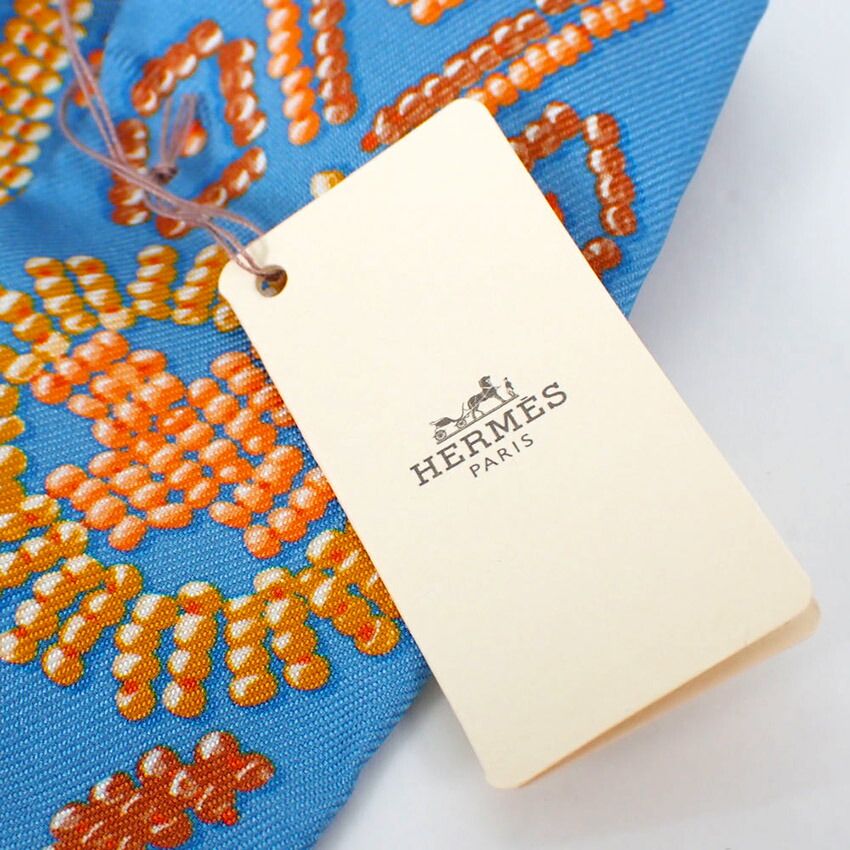 新品】HERMES/エルメス/ツイリー/アンベルル/箱/スカーフ/j79-11  