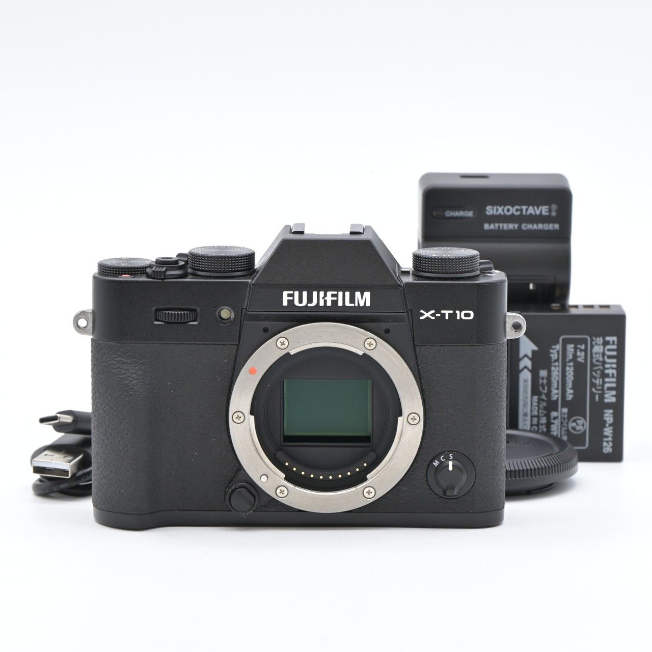 FUJIFILM フジフイルム X-T10 ボディ ブラック ミラーレス一眼レフカメラ