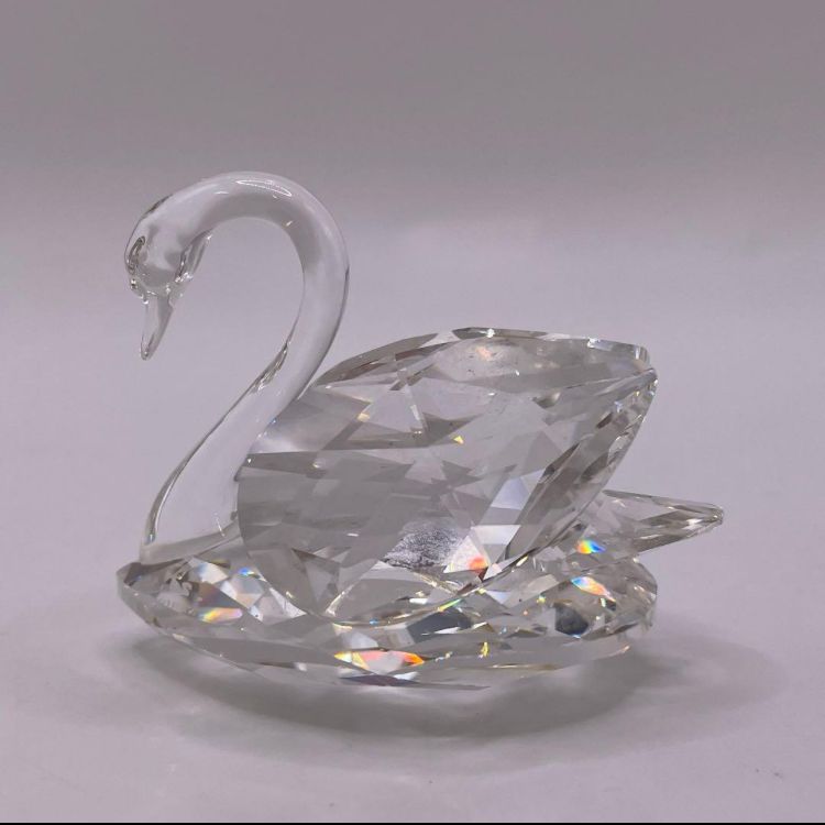 Swarovski スワン スワン クリスタル 置物 SWAROVSKI スワロフスキー