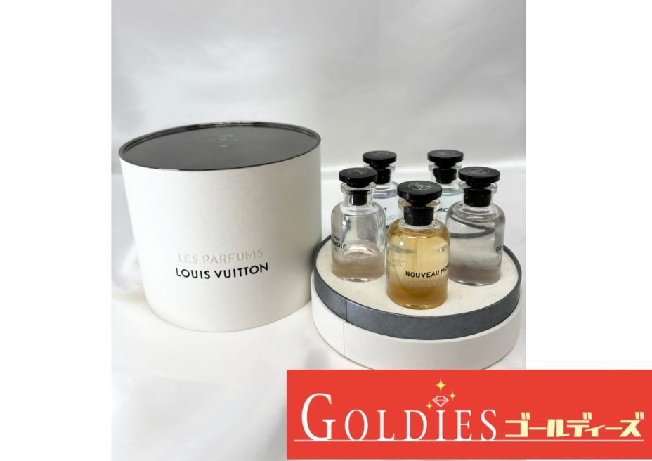 Louis Vuitton ルイヴィトン オードゥパルファン ミニチュアセット 5×10ml リマンシテ ヌーボモンド オラージュ イマジナシオン メテオール 残量画像 下さい M-1627