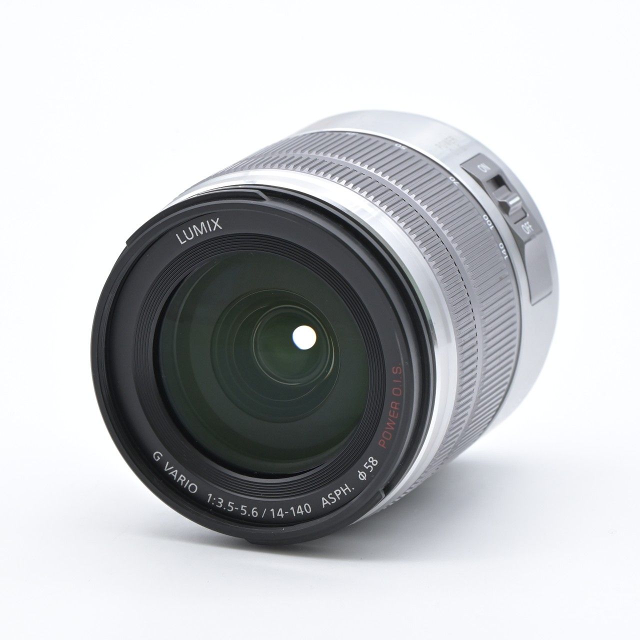 Panasonic パナソニック LUMIX G VARIO 14 140 mm F 3 5 6 ASPH POWER O I S シルバー H FS 14140 交換レンズ