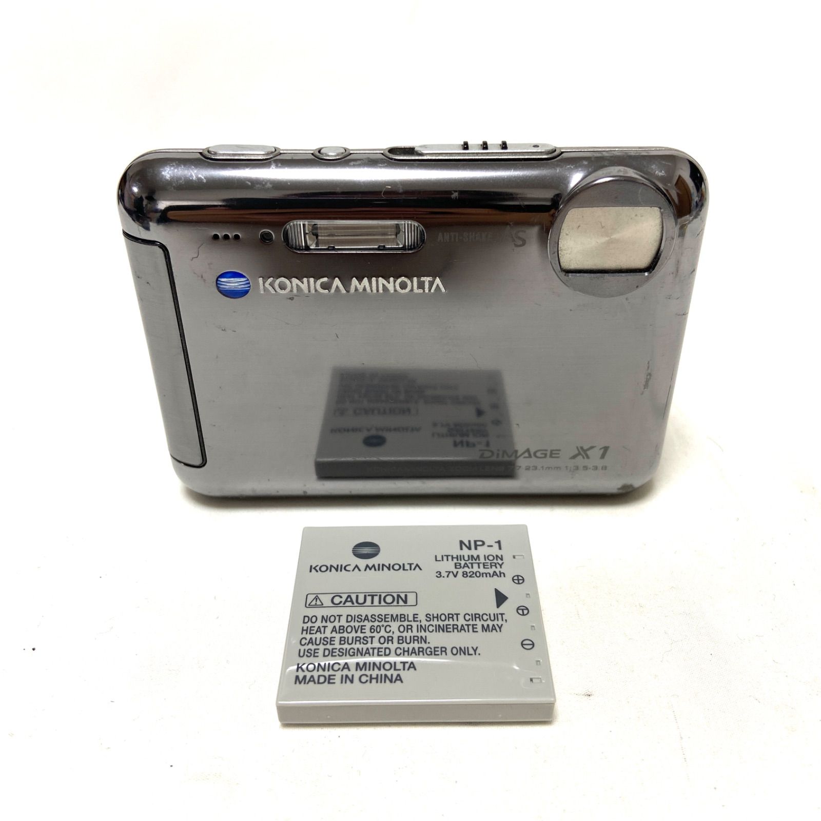 KONICA MINOLTA DiMAGE x1 7.7-23.1mm 8.0 MEGAPIXELS - メルカリ