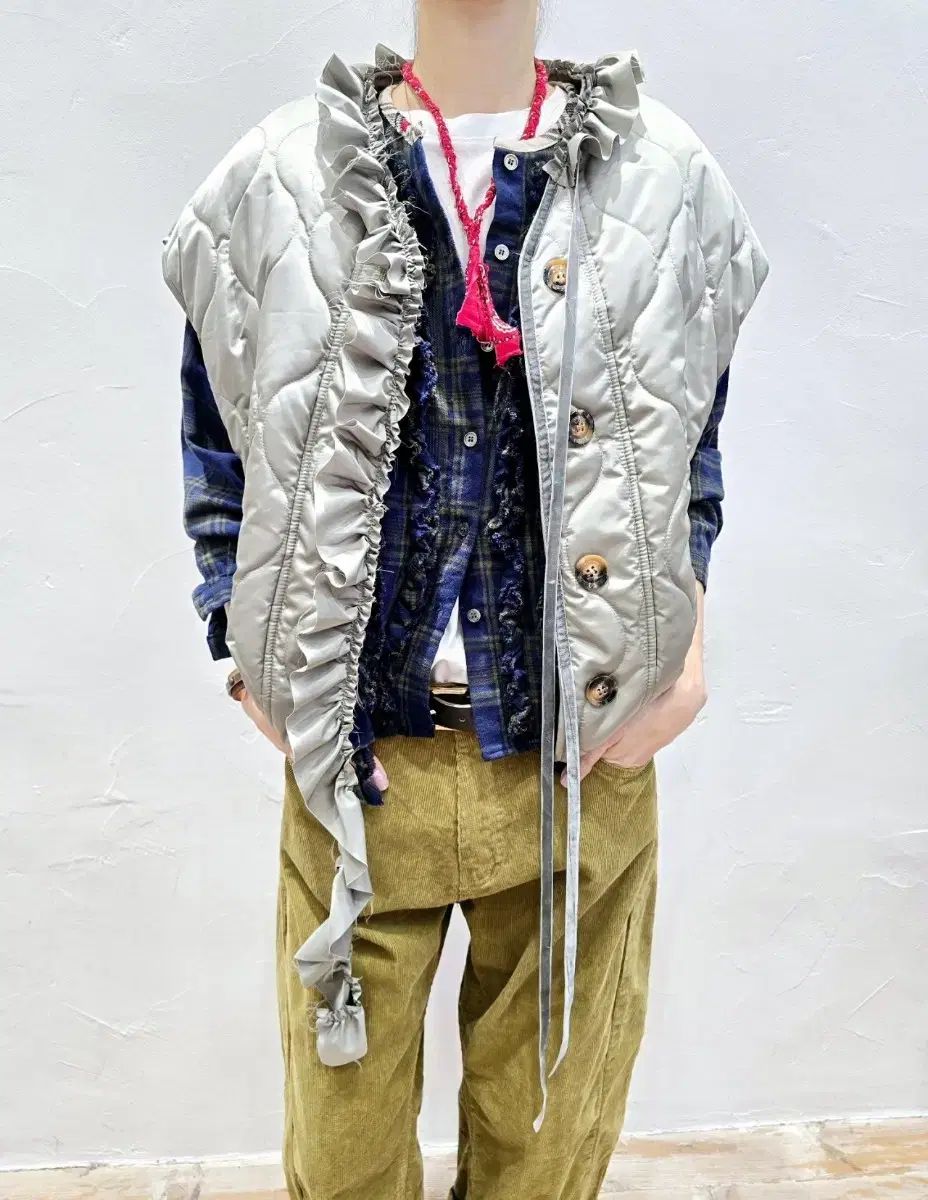 【正規品販売】 フリル キルティング キューティー BEST ベスト アイテム入荷！