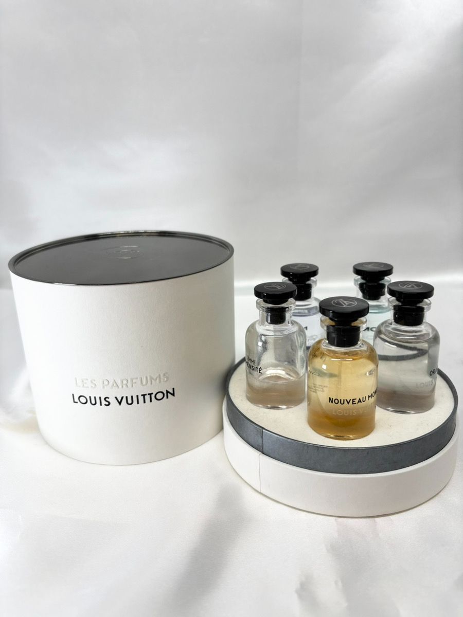 Louis Vuitton ルイヴィトン オードゥパルファン ミニチュアセット 5 10 ml リマンシテ ヌーボモンド オラージュ イマジナシオン メテオール 残量画像 下さい M 1627