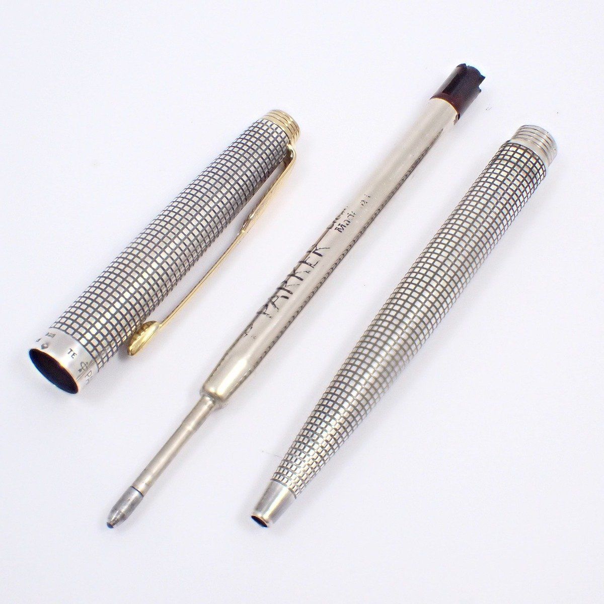 訳あり品】PARKER パーカー 75 ボールペン スターリングシルバー