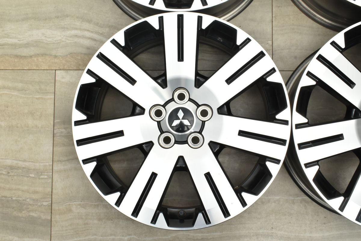  交換用 ミツビシ デリカ D 5 18 in 7 J 38 PCD 114 3 4本セット アウトランダー エクリプスクロス 流用 スタッドレス用に 18インチ ホイール