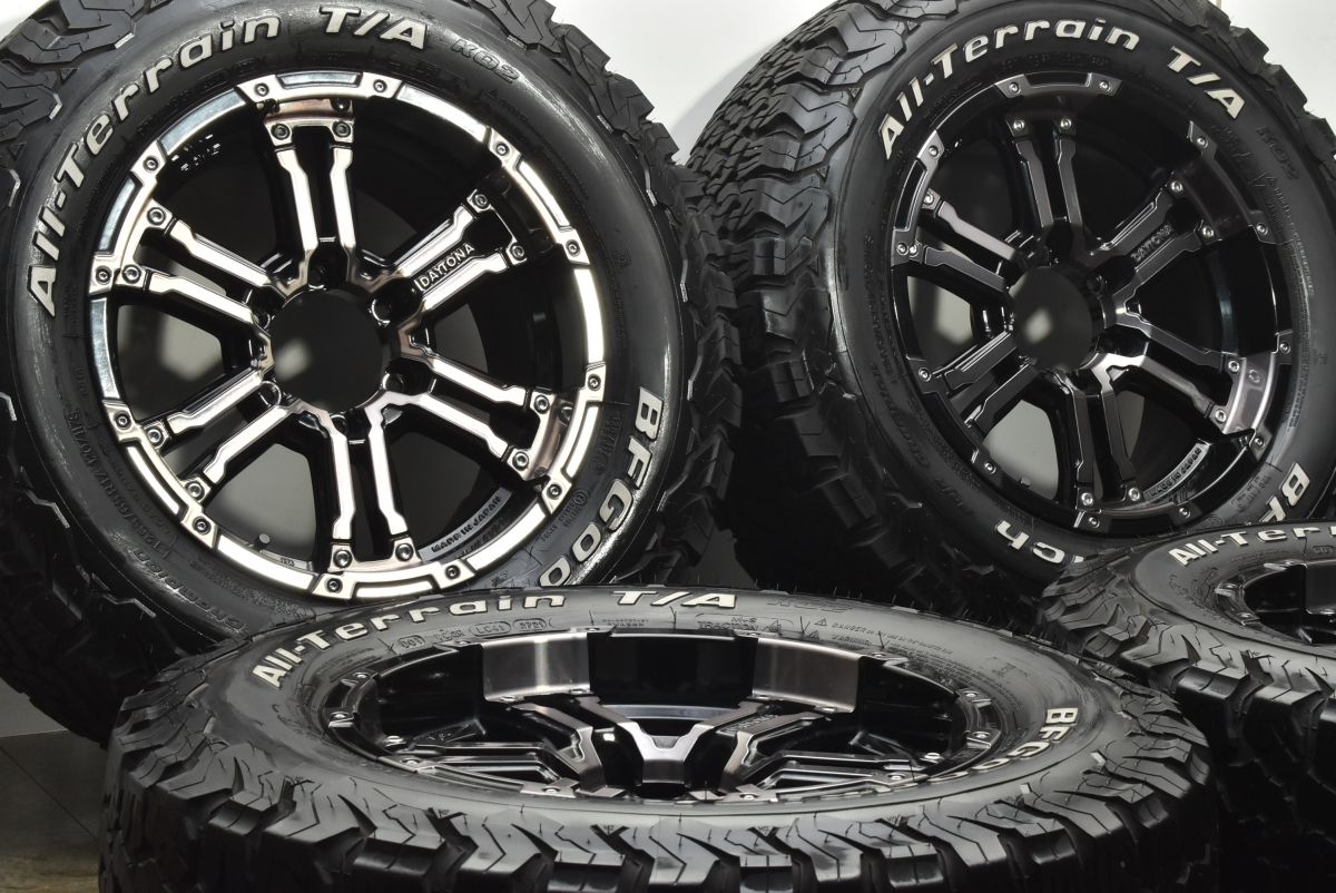 RAYS DAYTONA FDX 17 in 8 J 20 PCD 139 7 BFGoodrich All Terrain T A 265 65 R ランドクルーザー プラド ハイラックス サーフ