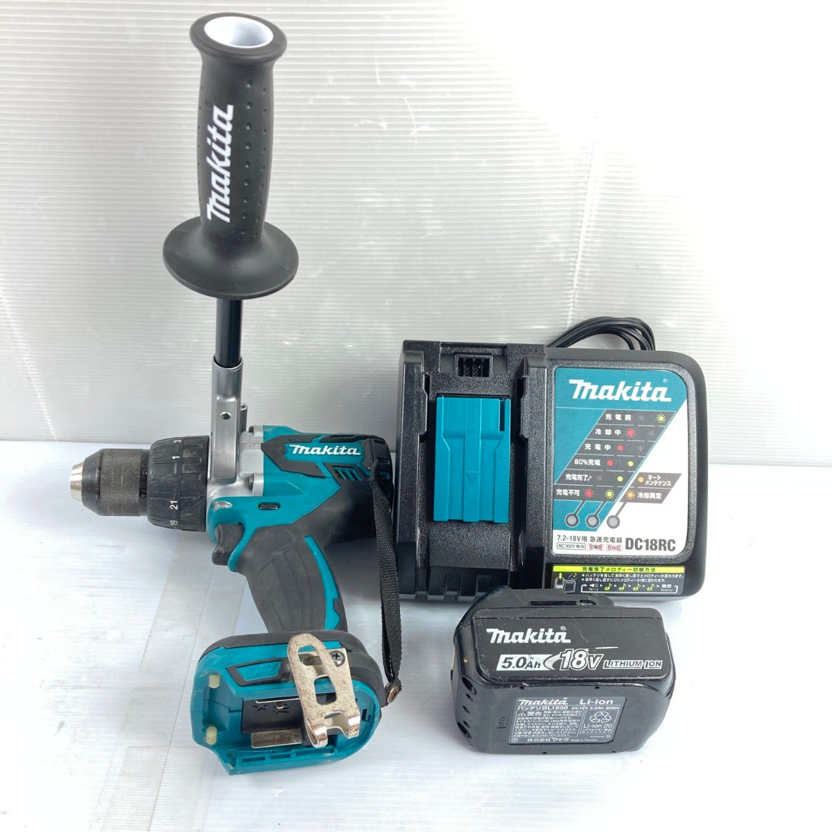 MAKITA マキタ 40V 2.5Ah 充電式ドライバドリル バッテリ1個付属 PSEマークあり DF001G ブルー
