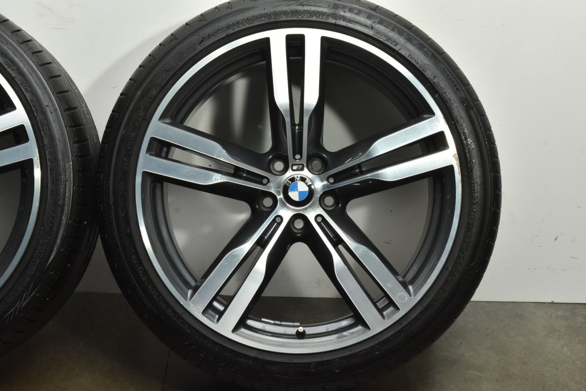  ダブルスポーク648 M BMW G 11 12 7シリーズ 20 in 8 5 J 25 10 41 PCD 112 ブリヂストン ポテンザ S 001 245 40 R 275 35 17インチ タイヤ ホイールセット