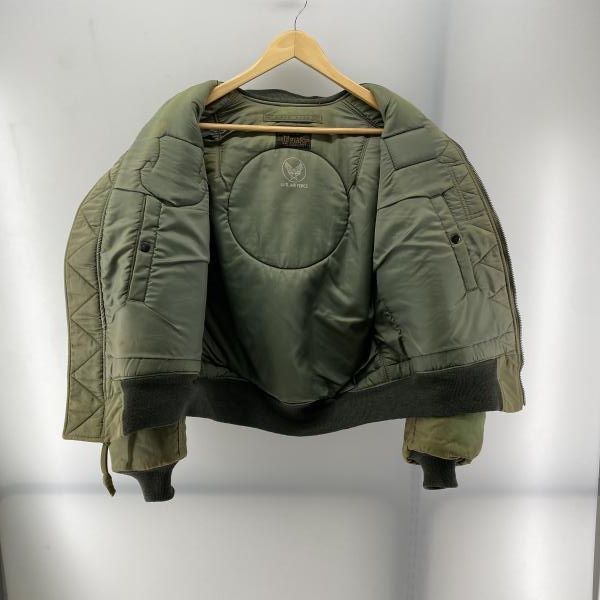 中古】Buzz Rickson's MA-1 フライトジャケット M13785 グリーン size