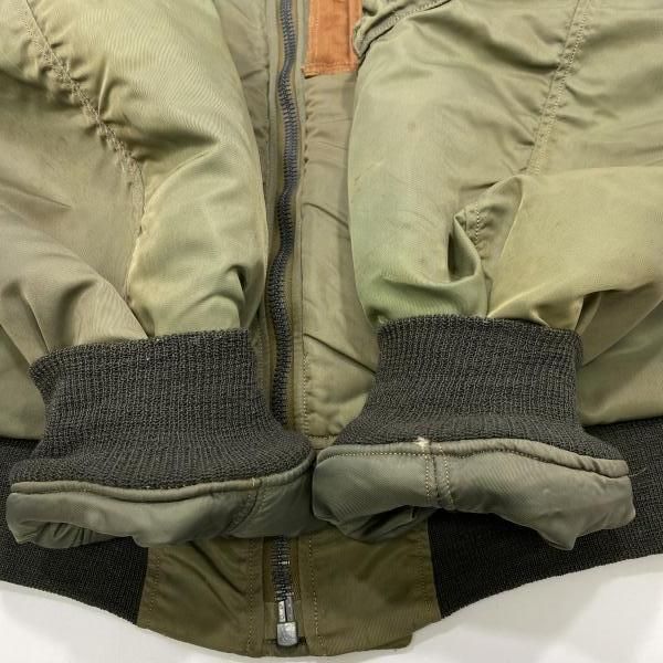 中古】Buzz Rickson's MA-1 フライトジャケット M13785 グリーン size