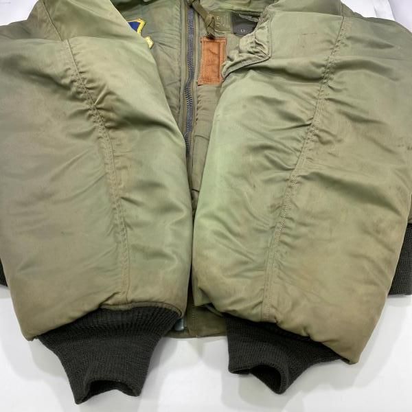 中古】Buzz Rickson's MA-1 フライトジャケット M13785 グリーン size