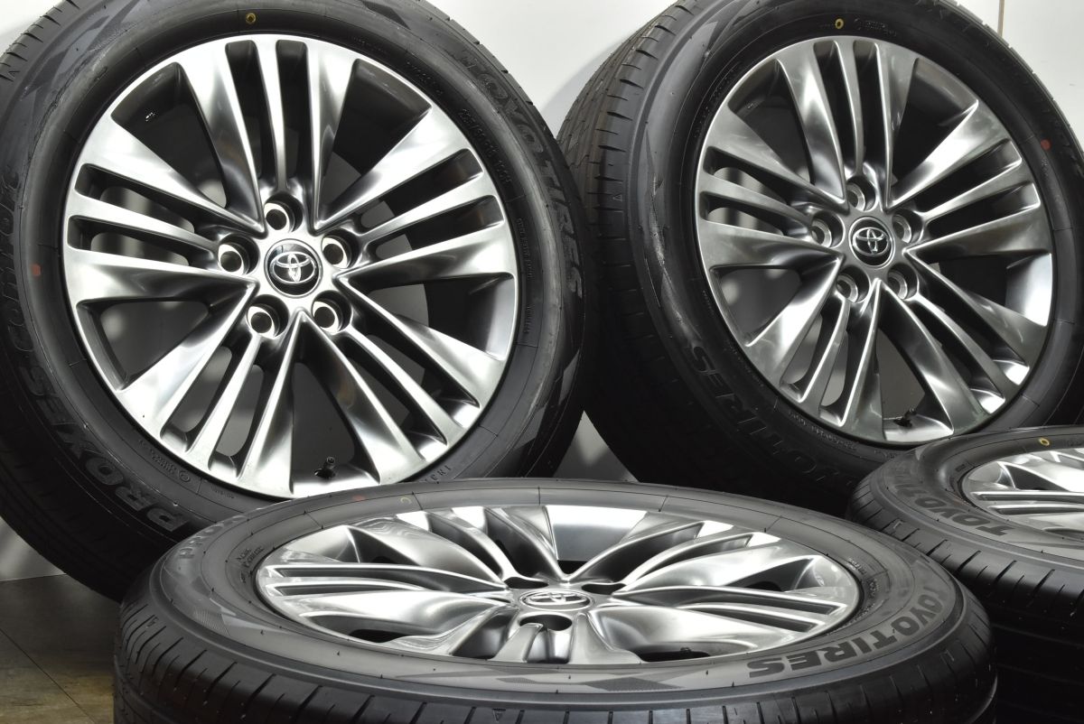 ほぼ新車外し トヨタ 40 アルファード Zグレード 18 in 7 J PCD 120 プロクセスコンフォート 225 60 R ヴェルファイア 納車外し