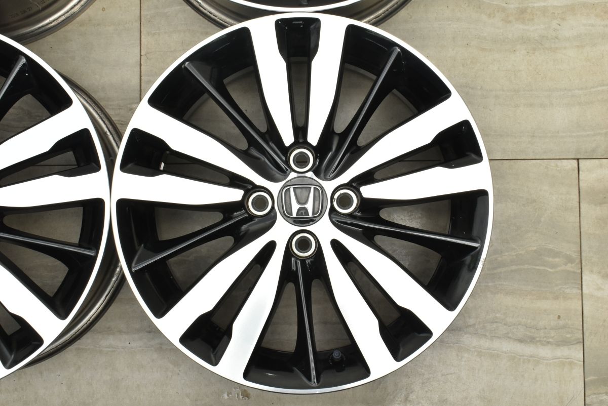 良好品 ホンダ フィット RS 16 in 6 0 J 53 PCD 100 4本セット シャトル インサイト グレイス 流用 ノーマル戻し スタッドレス用に 16インチ ホイール