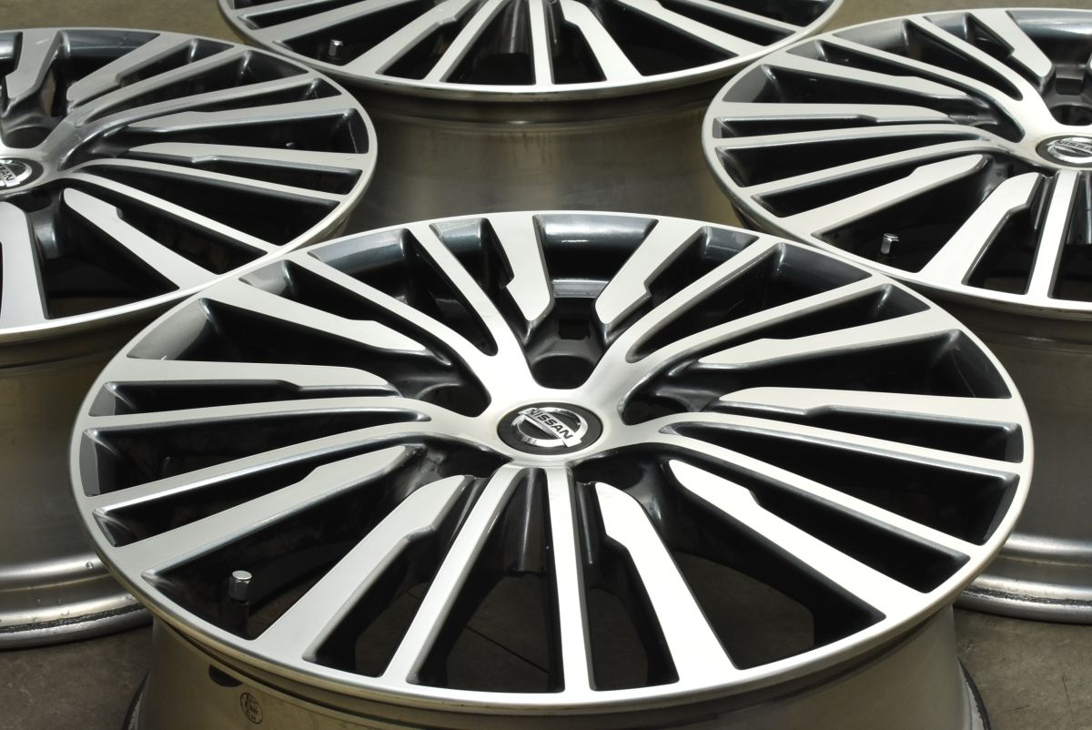 良好品 ニッサン E 52 エルグランド ハイウェイスター 後期 18 in 7 5 J 55 PCD 114 3 4本セット エクストレイル 流用