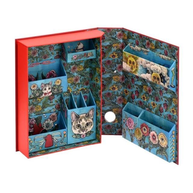 ヒグチユウコ×ホルベイン 2025 ツールボックス YH-NTB B 5ファイル 画材 コラボレーション 文具 道具 収納ボックス