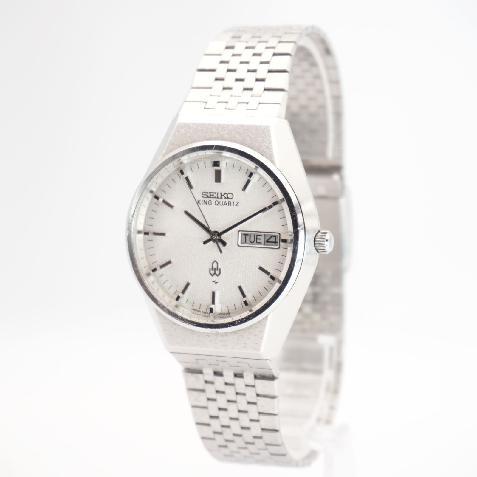 ホワイト文字盤 メンズ腕時計