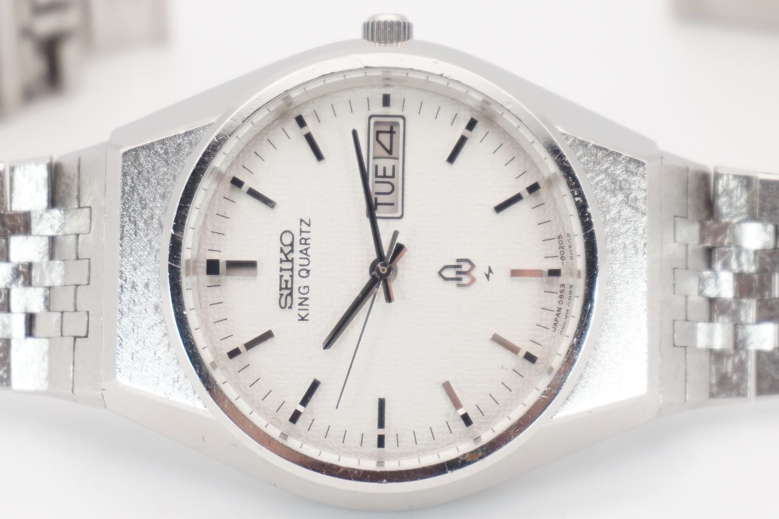 ホワイト文字盤 メンズ腕時計