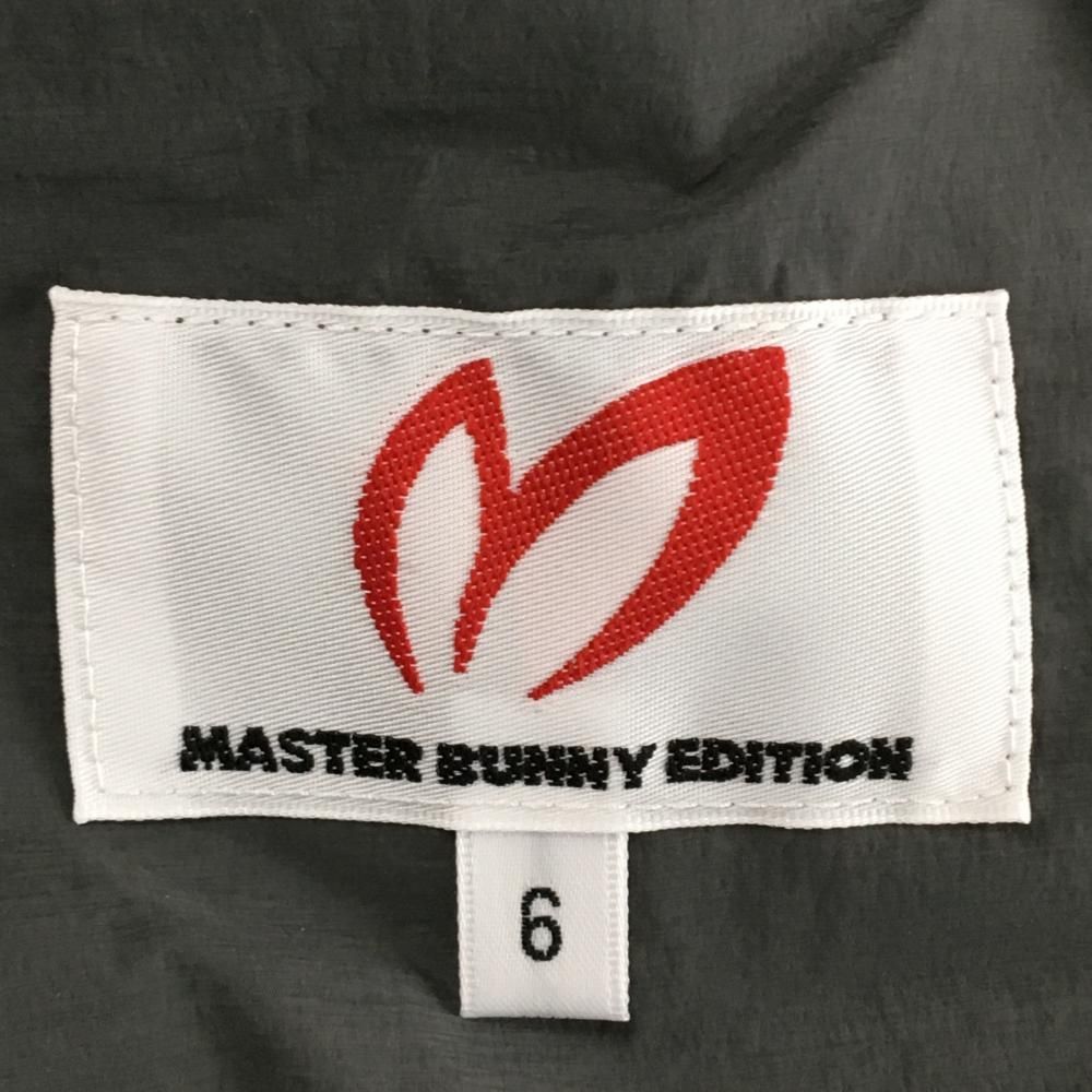 超 マスターバニー 中綿ニットジャケット グレー 身頃中綿 袖ニット メンズ 6 XL ゴルフウェア MASTER BUNNY EDITION LLC-HASEGAWATOSO_COM