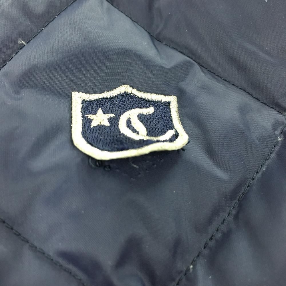 キャロウェイ ダウンノースリーブワンピース ネイビー ネック裏ファー レディース S ゴルフウェア Callaway LLC-HASEGAWATOSO_COM