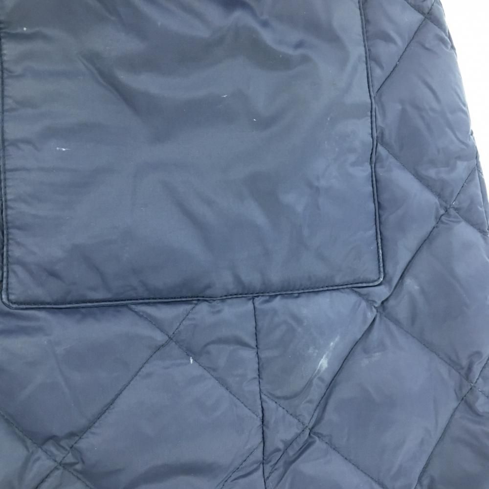 ダウンノースリーブワンピース ネイビー