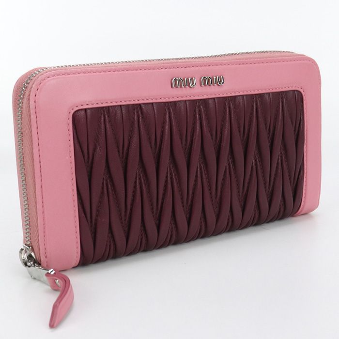 MIUMIU(OUTLET) ミュウミュウ アウトレット ジップアラウンド