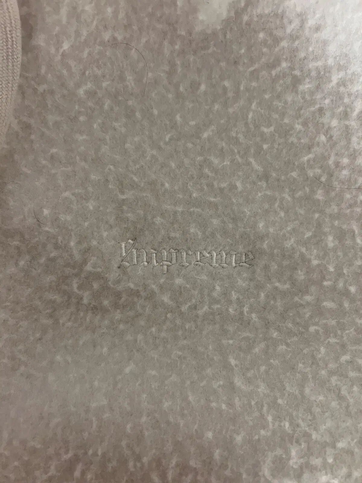 シュプリーム フィールド WHO ジップアップ スウェットシャツ ストーン