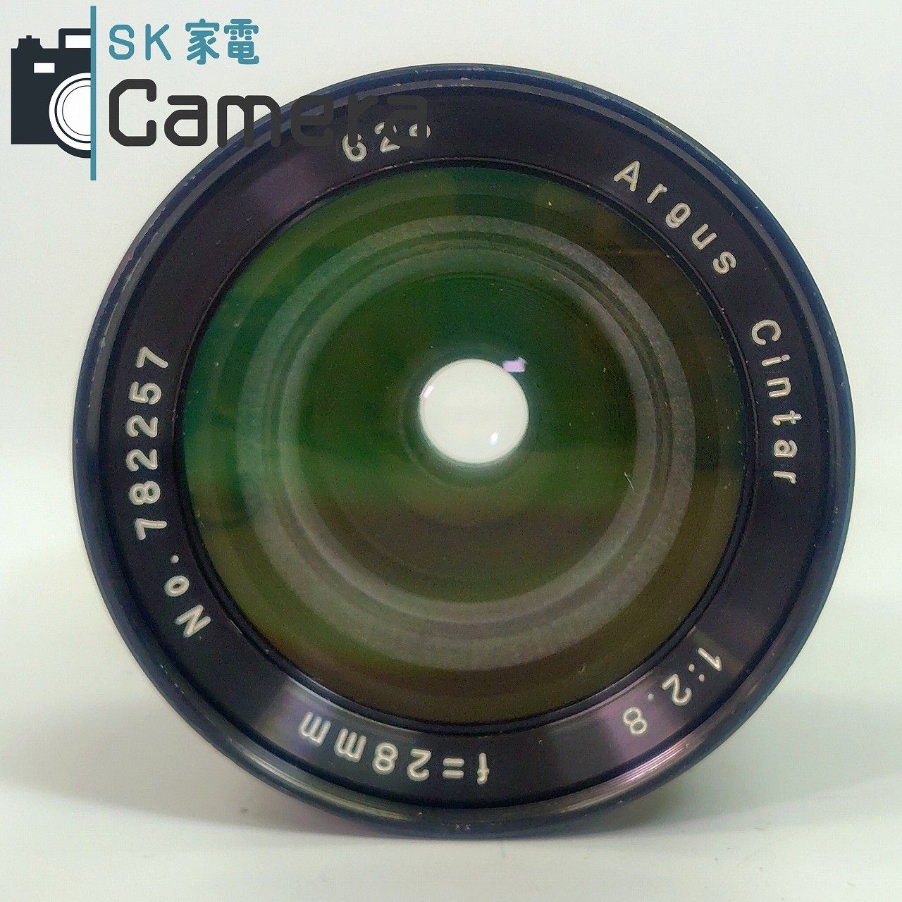  Argus Cintar 28ｍｍ F 2 8 M 42 アーガス キャップ付 良 レンズ(単焦点) カメラ