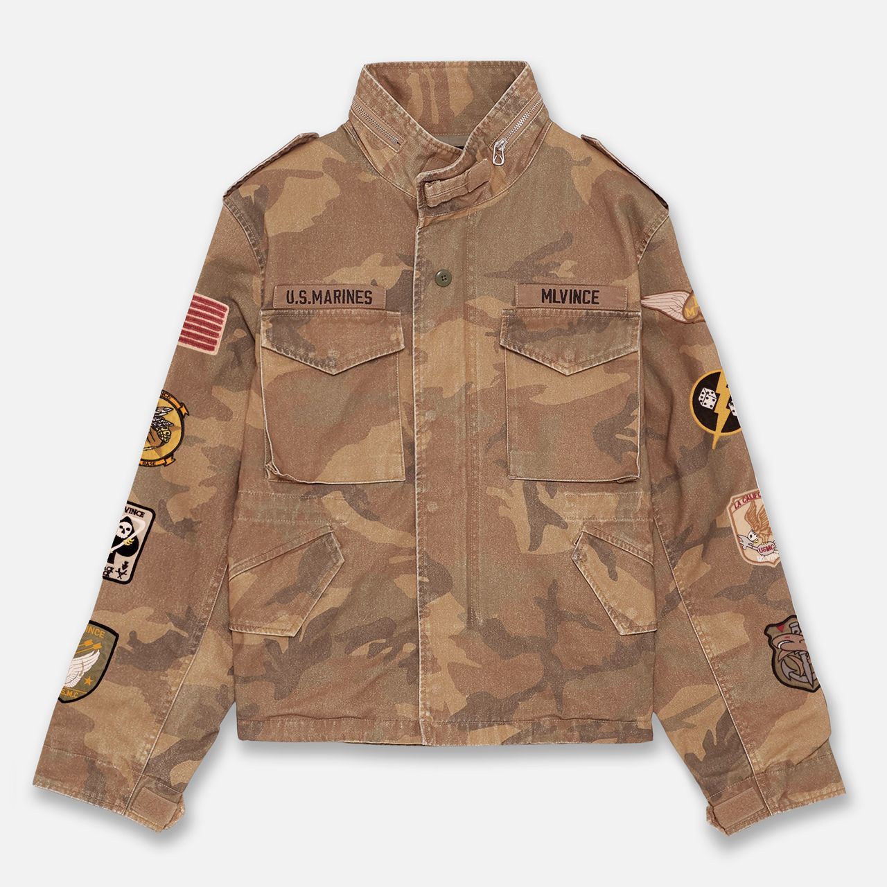 MLVINCE メルヴィンス M 65 JACKET CAMO