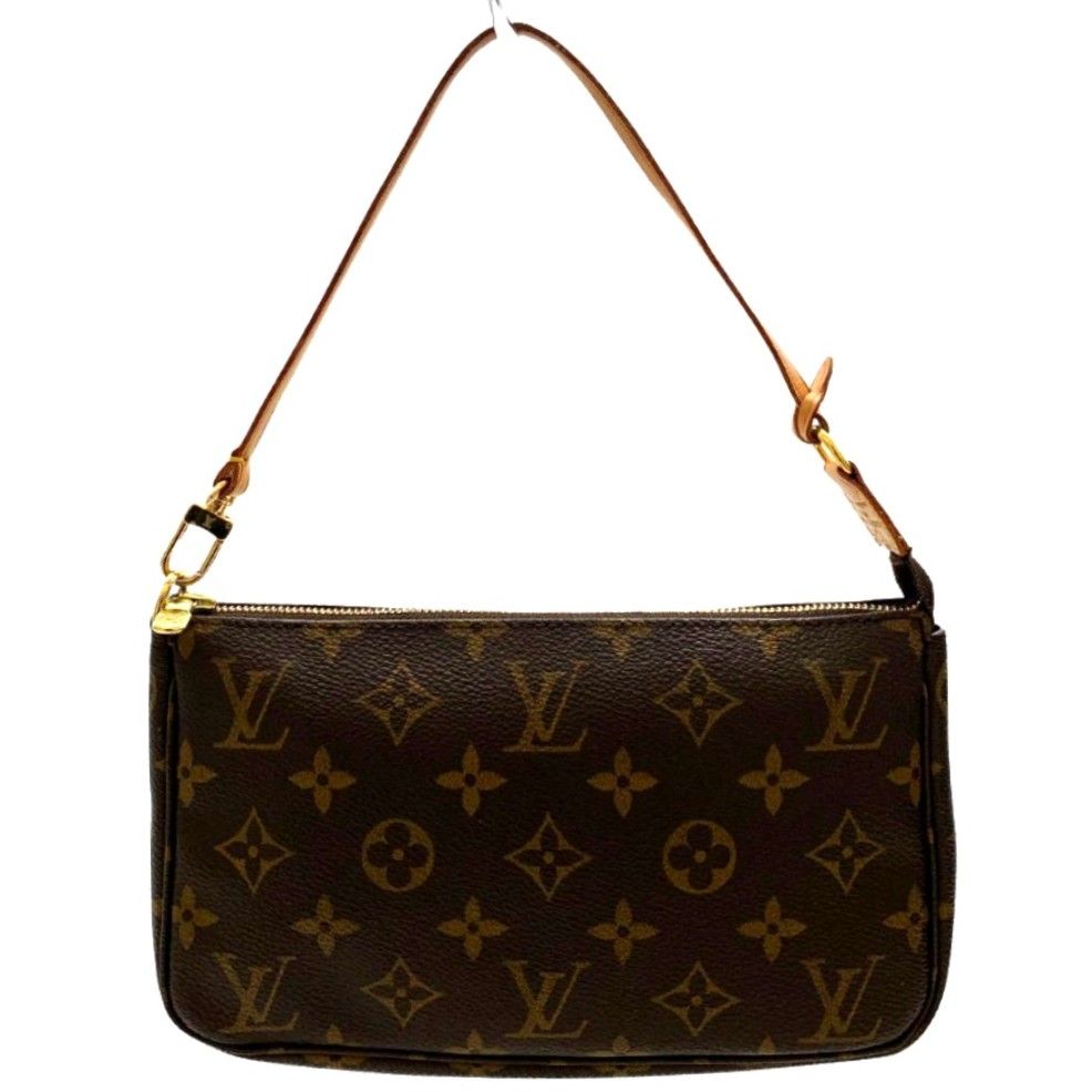 ルイ ヴィトン ハンドバッグ M 51980 ポシェット アクセソワール モノグラム ブラウンパーティーバッグ ミニマリスト レディース