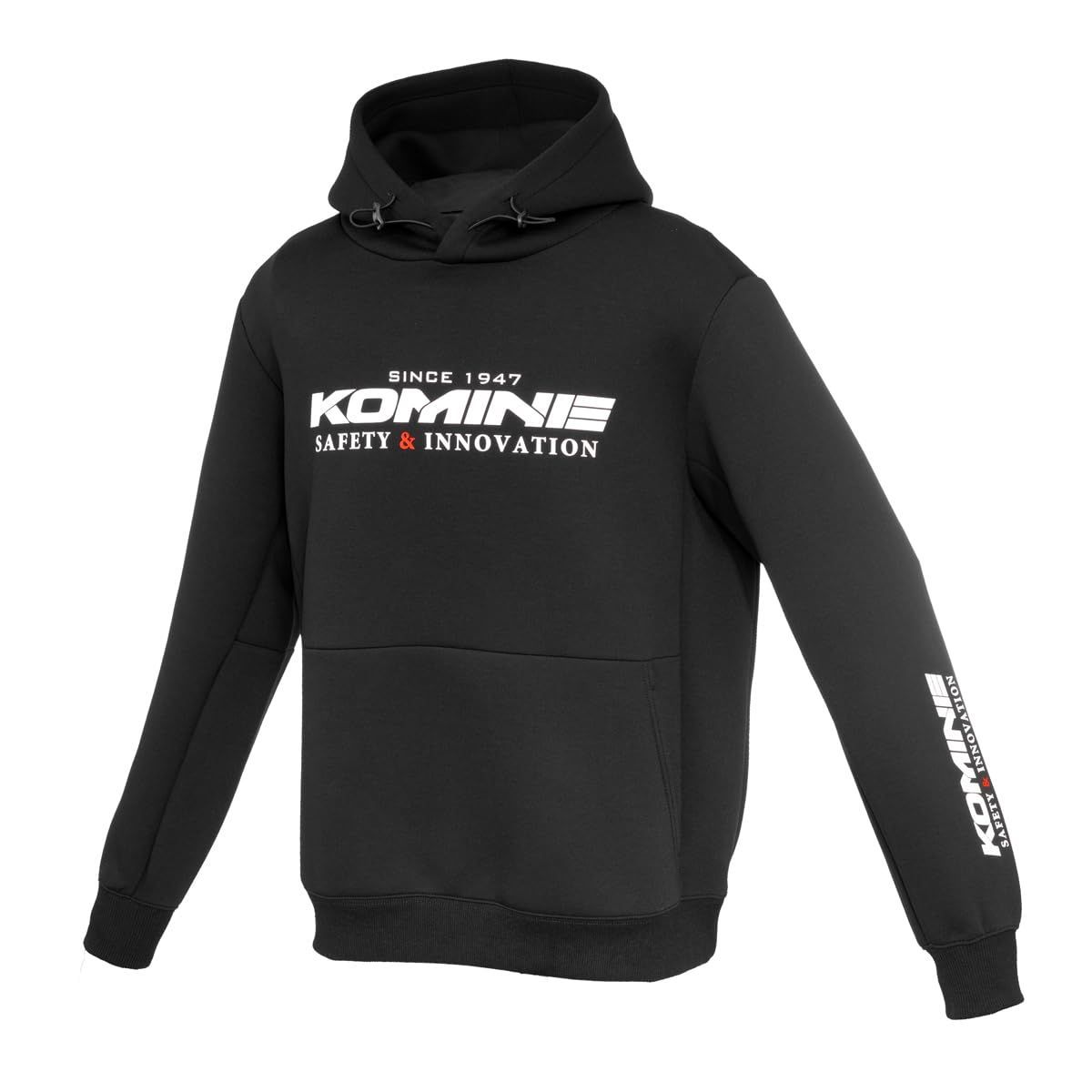 KOMINE JK-403 コミネプルオーバーフーディ ジッパー無し 中空構造 柔らかい Black L