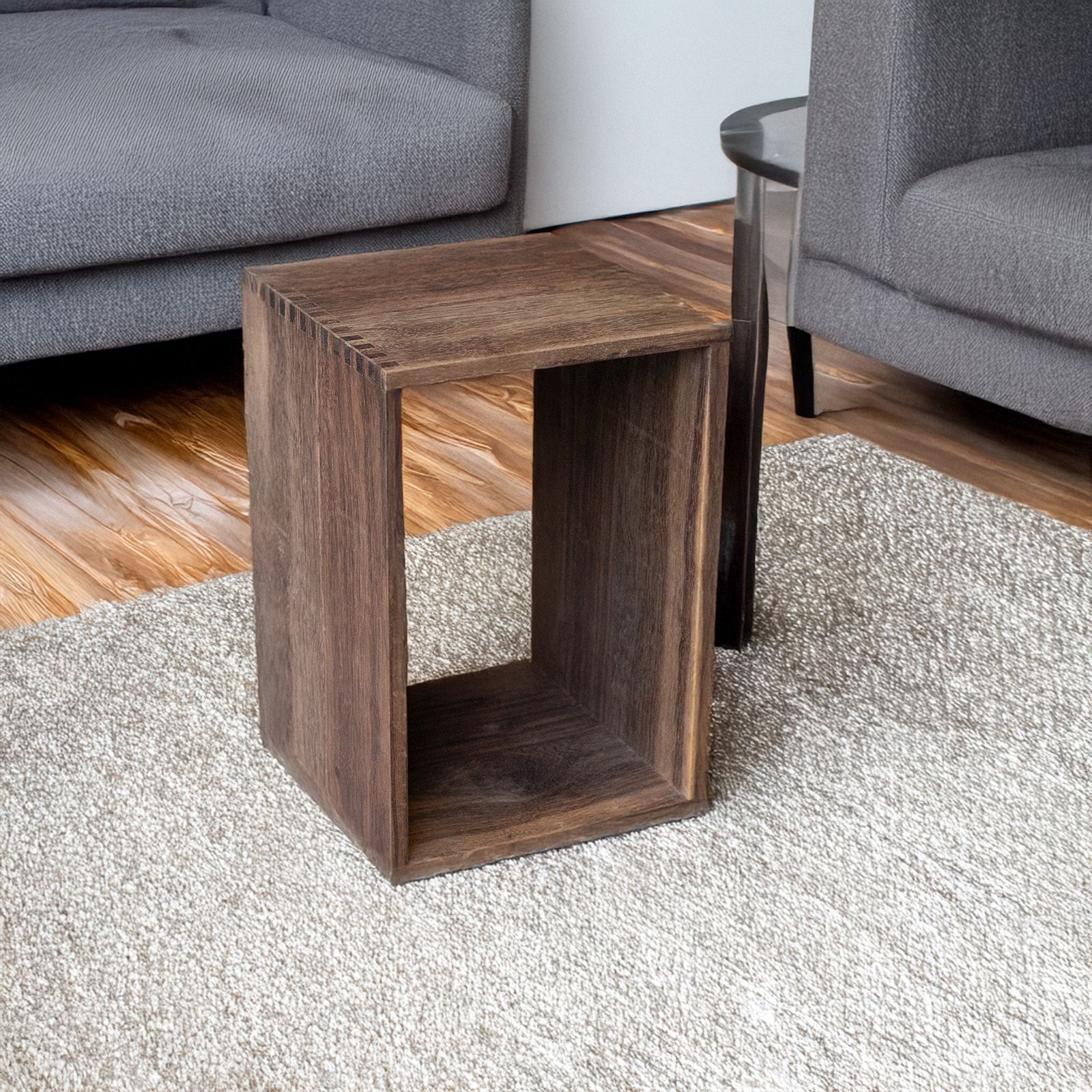 組み立て不要 マガジンラック