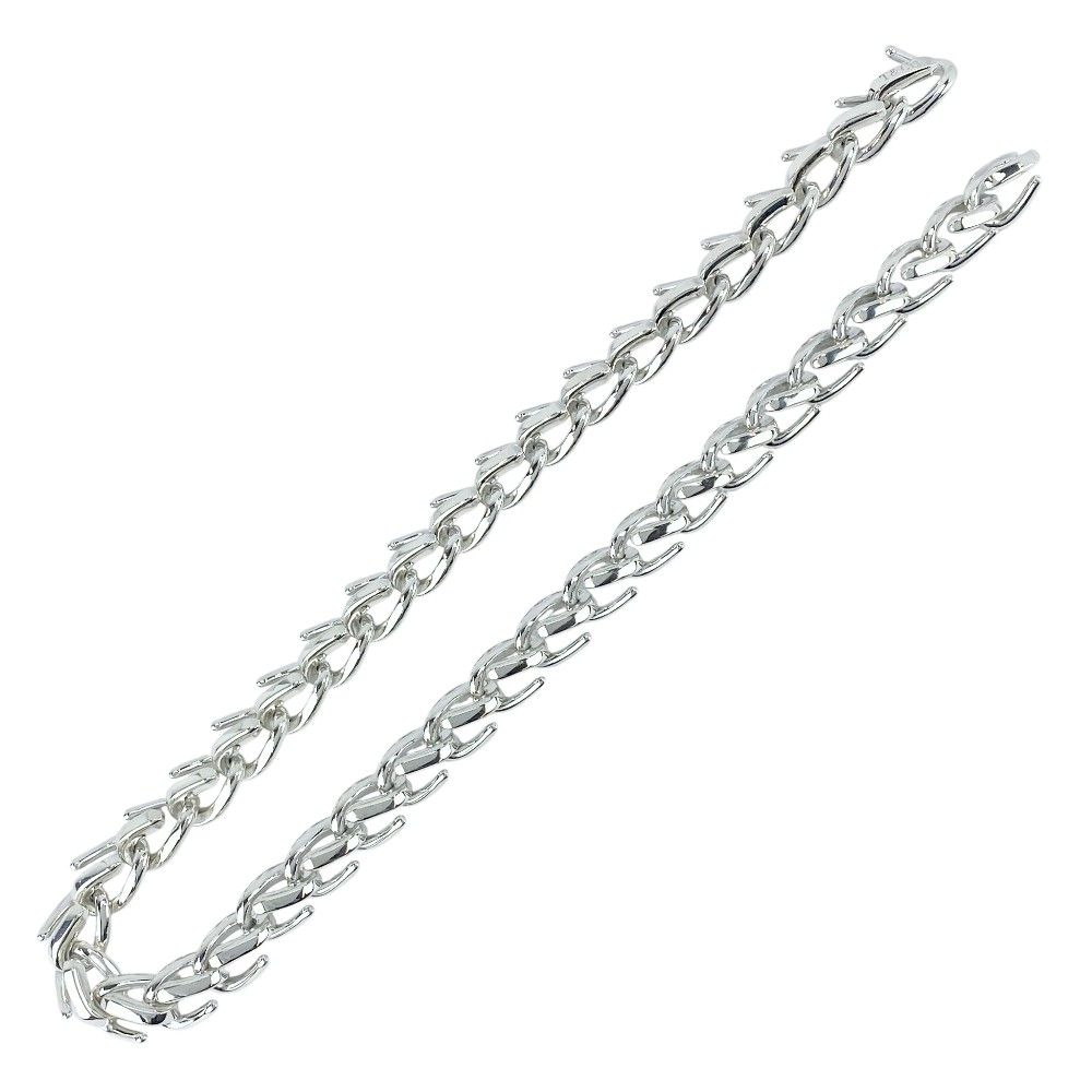 新同 磨き済 ティファニー フォージ ラージ リンク ネックレス シルバー SV925 243.9g 450044 11