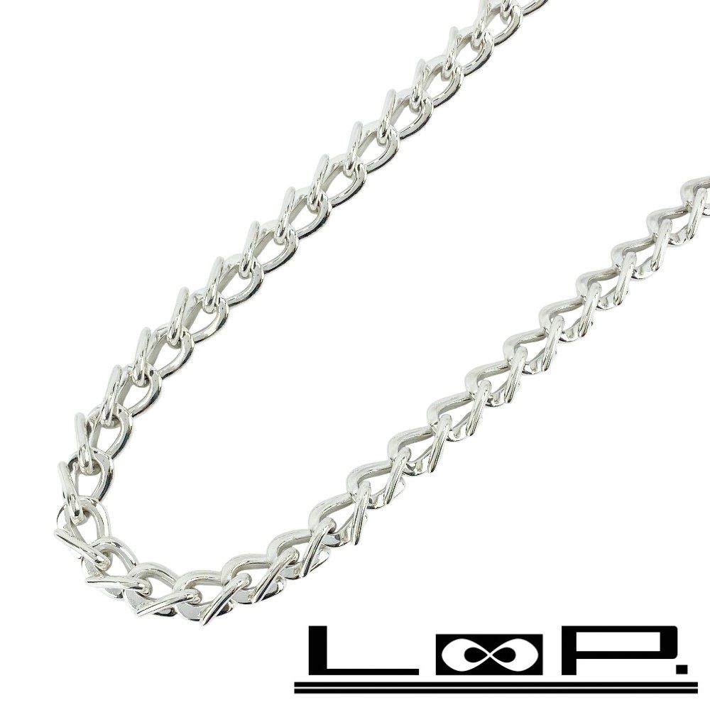 新同 磨き済 ティファニー フォージ ラージ リンク ネックレス シルバー SV925 243.9g 450044 11