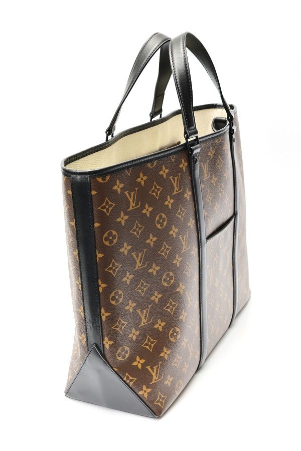 ルイヴィトン LOUIS VUITTON ウィークエンド トート GM M45733 モノグラム マカサー ブラック 商品番号 S-159441